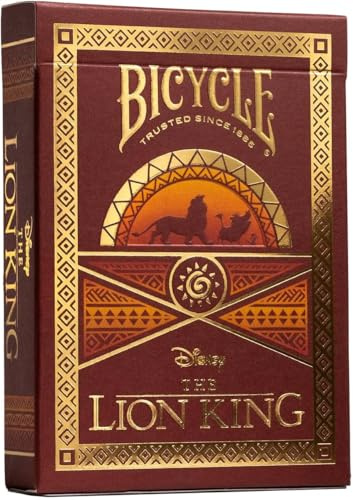 Bicycle The Lion King Inspired Playing Cards, 1 Deck