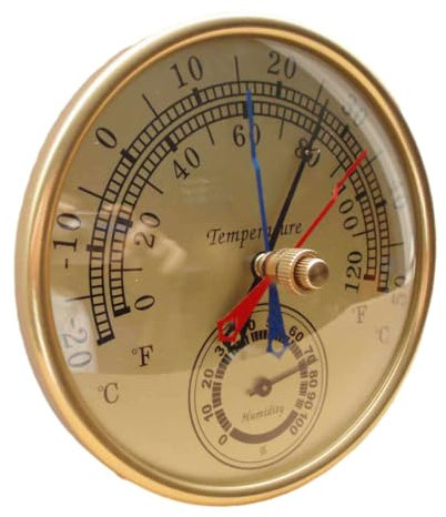 HOOLRZI Außenthermometer mit automatischer Kalibrierung, genaue Temperatur und Messung, leicht ablesbares Display