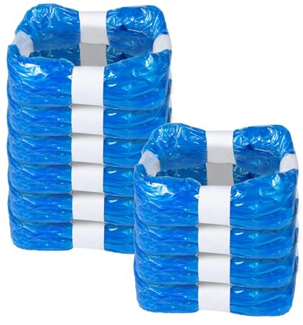 Carehabi 10 Stück Windeleimer Nachfüllkassetten Windeleimer Nachfüllfolie Nachfüllkassetten Windelmülleimer Kompatibel mit Angelcare, Tommee Tippee, Litter Locker, Spross