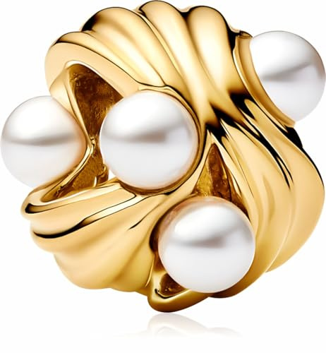 MSPOVOF Vagues abstraites Charms S925 Pendentif en argent sterling pour bracelets et colliers femmes Bijoux cadeau