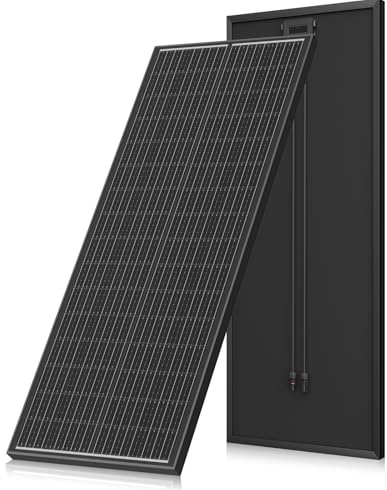 Rvpozwer Panneau Solaire 18bb 130 W, N-Type 12V 130W Module Solaire, Modules PhotovoltaïQues Monocristallins Haute Efficacité 24,3%, éTanchéIté Ip68 Et Connecteurs Mc4 Pour Camping-Car, Bateau, Toit