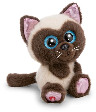 Kuscheltier GLUBSCHIS Siamkatze Selma 15cm - beige - Stofftier aus weichem Plüsch, niedliches Plüschtier zum Kuscheln und Spielen, für Kinder & Erwachsene, tolle Geschenkidee | 63024 | Stofftier aus weichem Plüsch, niedliches Plüschtier zum Kuscheln und Spielen, für Kinder & Erwachsene, tolle Geschenkidee