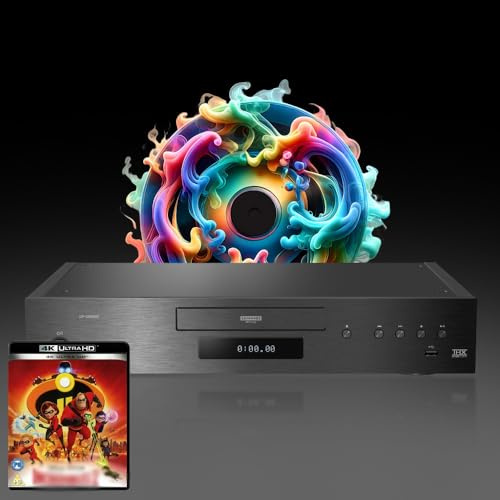 MULTIREGION Blu-ray Player Compatible with Panasonic DP-UB9000 MultiRegion Blu-ray Region A, B & C - DVD Regions 1-8 - Bundle Including Incr. 2 4K UHD Disc