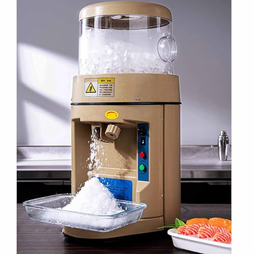 Macchina tritaghiaccio elettrica 440W per frullati, granite e dessert - Rasoio efficiente per uso commerciale