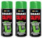 Deco Color 3er Sparpack 400ml Bremssattellack Bremssattel Farbe Grün