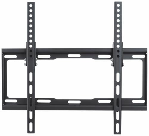 PureMounts BT400 Wandhalterung für TV Geräte mit 66-132cm (26-52), VESA: 400x400, neigbar: 0°/-14°, Wandabstand: 35mm, Traglast max: 35kg, schwarz