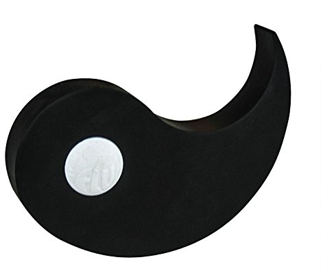 FLUX, Fensterstopper, Türstopper, Türkeil, Türhaken, Fensterklammer, 2er Set erhältlich in 5 Farben (schwarz)