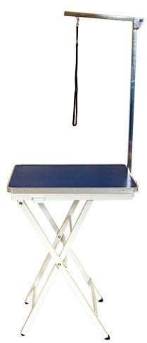 IBÁÑEZ Ibanez® Klapptisch für kleine Hunde (Tischplatte 60 x 44 cm, blau)