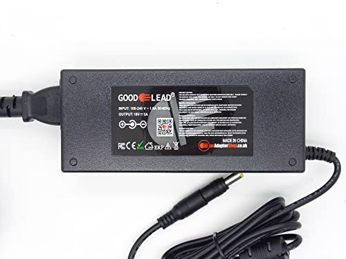 18 Volt Mains Power Supply Adapter For Goodmans 50w 2 1 channel sound bar gdsb04b250 NEW