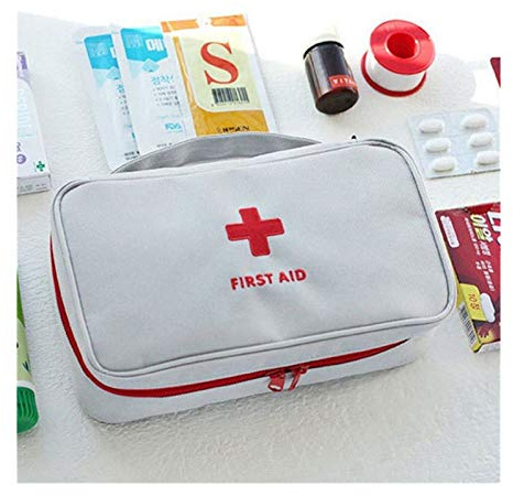 Organizador Maletero Coche Camping portátil Caja de primeros auxilios Píldora de emergencia Caja de almacenamiento Caja de almacenamiento a prueba de agua Kits de coche Bolsa de supervivencia de viaje