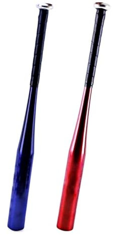 LEOFLA 2 Mazze Da Baseball In Alluminio Per Lo Sport Softball Con Manico Antiscivolo