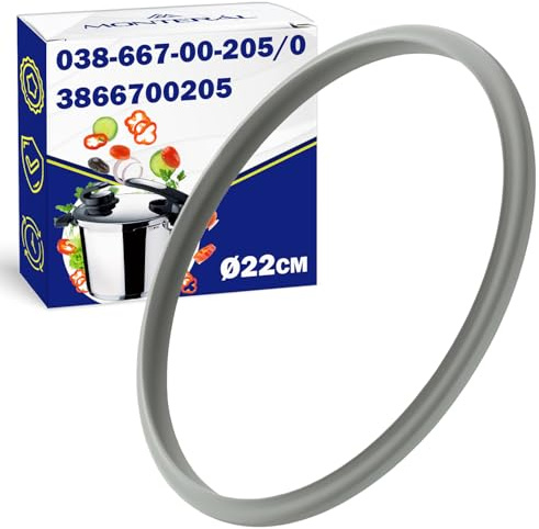 Dichtung für Schnellkochtopf Ø22 cm 038-667-00-205/0 3866700205 für Fissler | Garantie 10 Jahre - MONTERAL