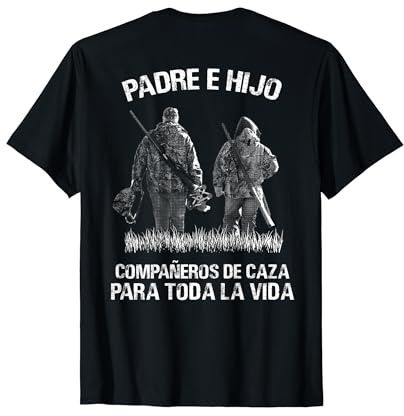 Padre e Hijo Compañeros de Caza para Toda la Vida Camiseta