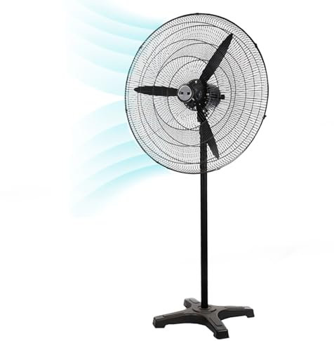 Kngiybo Ventilateur De Sol sur Pied, Ventilateur De Levage Vertical, Ventilateur De Circulation De Refroidissement par Air, Ventilateur De Sol Industriel Puissant, Support (Size:C)