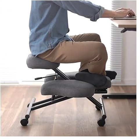 ASerZenith Schreibtisch-Kniestühle, höhenverstellbarer Knie-Schreibtischstuhl mit Rädern, ergonomischer Haltungsstuhl für Büro, Zuhause und Yoga-Enthusiasten, Meditationsfans
