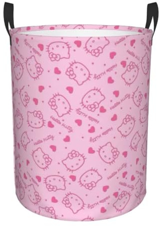 Hemasa Laundry Hamper Large Storage Basket Cartoon Girls Boys Toy Organizer (Color 12, 50 * 40)