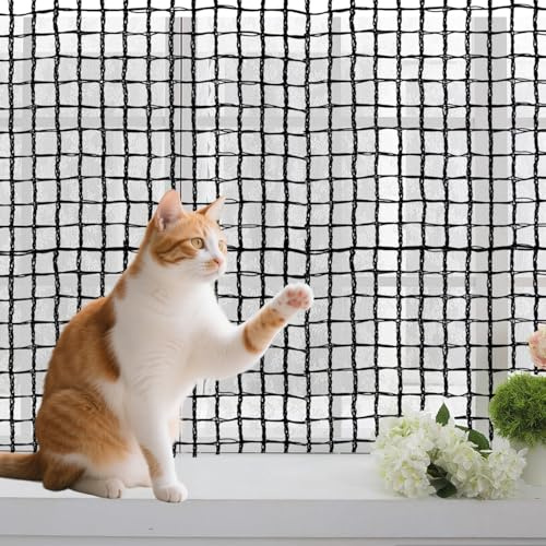 POYEE 10x20ft Cat Netting Balcony, Safety Net for Pets