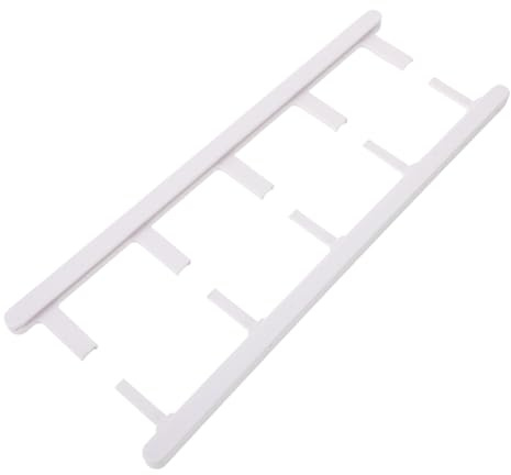 GLEAVI Support Mural Adhésif pour Capsules de Café Organisateur de Rangement sous Meuble en Plastique Porte-Capsules Compact Cuisine Bureau et Bar Support Vertical Gain de Place