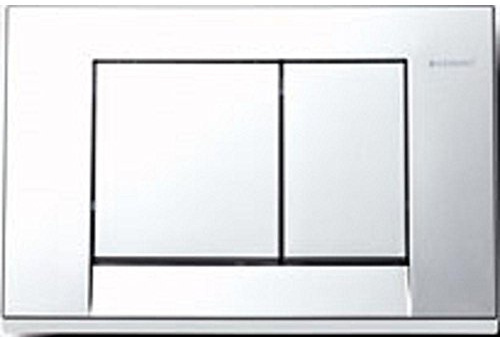 Geberit 115.777.21.1 Bolero Dual-Flush Actuator Plate, Polished Chrome