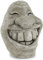 Royal Gardineer Gartenfigur: Steingesicht Smiley (Figur, Gartendekos, steingesichter)