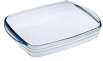 Ôcuisine Arcuisine RECT Fuente Rectangular 35X22 Cm 2,4 L, 3.55 cm