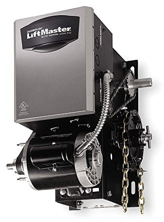 Indusl Door Opener, Hoist/Rght, Max H 24Ft