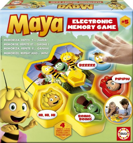 Educa – 15096 – Lernspiel – ELECTRONIQUE Memory Game Biene Maja 3D