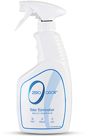 Zero Odor – Multi-Purpose Odor Eliminator - Air & Surface Odor – Patented Technology for Bathroom, Kitchen, Fabric, Closet- Smell Great Again, 16oz