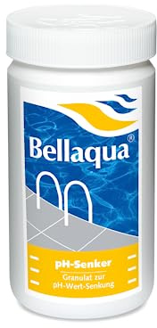 Bellaqua pH-Senker Granulat (1,5 kg) - pH Minus, schnell & effektiv pH Wert senken, optimale pH Regulierung - einfache Dosierung - Granulat Pool pH Regulierung - Wasserpflege, Poolchemie, Poolpflege