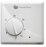 Thermostat d'ambiance Exabasic 24V - 230V filaire pour chaudière SAUNIER DUVAL 08605700