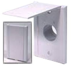 France Aspiration - Prise Murale Porte Pleine - Couleur : Blanc