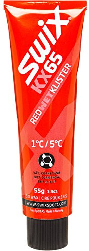 Swix KX Klister Cire et Soin pour Skis Rouge 55 g