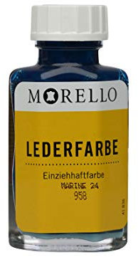 Morello Lederfarbe für Glattleder 40ml Blau / Marine