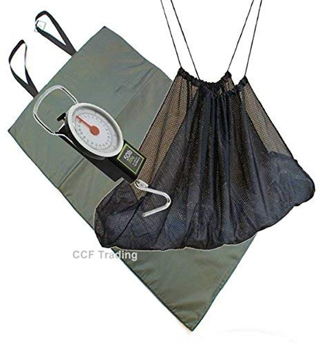NGT LANDING MAT FISHING SCALES 50lb, Digital, Scale, Olive Green, Plastic & Rubber, Portable, Tare Function