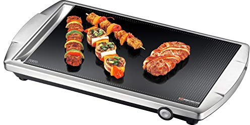 Rommelsbacher CG 2303/E, Acero inoxidable, 230 V, 4500 g, 550 x 310 x 65 mm, Acero inoxidable - Parrilla