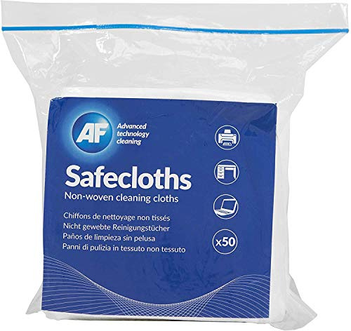 AF Lot de 50 Chiffons synthétiques de nettoyage de surfaces Safecloths
