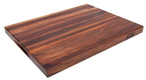 Boos Block Walnut Chopping Board - Thick Wooden Chopping Board - Butchers Block Cutting Board - Safe for Food Preparation - 20 x 15 x 1.5 Inches