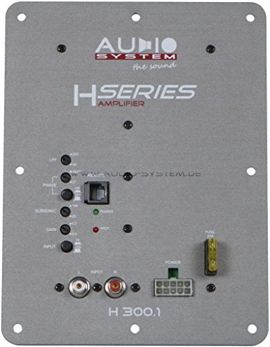 Sistema Audio a 330,1 Active estensivile Car Audio amplificatore di potenza HELON-SERIES 1-canale H330, 1