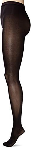 Danskin womens Ultrasoft Microfiber Footed Tight, Black, C