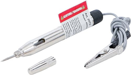 Bgs 2072 - Tester/Lampada Di Prova Tester Luci Auto In Ottone 6-24 V