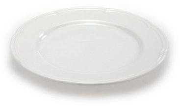 Tognana Piatto Piano Overture 27 cm, 1 Pezzo, Bianco
