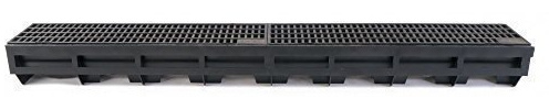 haura Ton du2C09m drenaje plástico para con puente rejilla galvanizado drenaje, modelo: Pinzas Malla de óxido plástico | Hauraton, Canalón de drenaje, canalón para patio y entrada
