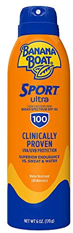 Banana Boat Ultramist Kids Max Protect & Play Clear Spray Sunscreen Spf 100: 6 Oz