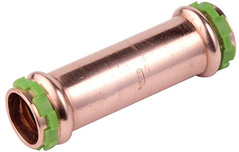 Kupfer Pressfitting Schiebemuffe Langmuffe 18mm Presskontur V