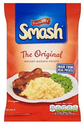 Zerschlagen Instant Kartoffelpüree 176G - Packung mit 6