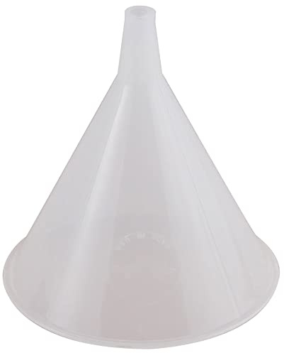 Hutzler 4-ounce Plastic Funnel, Natural