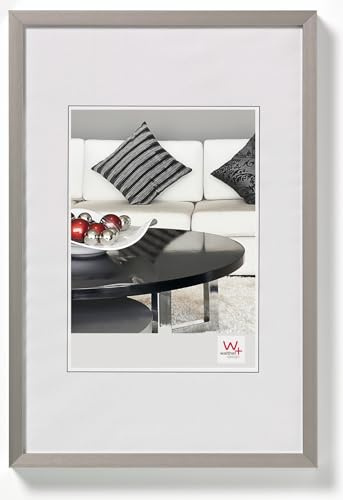 walther design Bilderrahmen stahl 40 x 60 cm Aluminium Chair Alurahmen AJ460D