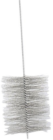 Kamino-Flam Ofenrohrbürste 333270, aus robustem Stahldraht, für den Rechtslauf gedrehte Kaminbürste, für den Innen- und Außenbereich, selbst Biegungen sind mit der Bürste gut zu säubern, die Bürste ist auch im Sanitärbereich einsetzbar, ca. Ø 16 x 150 cm
