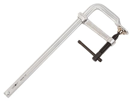 Wilton Light-Duty F-Clamp, 12 Opening, 4 Throat, 660 Lbs. Clamping Force (Model 660S-12)