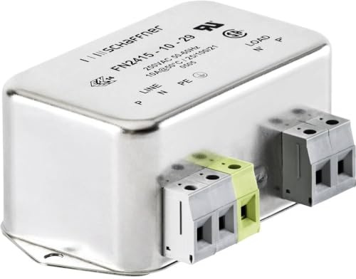 SCHAFFNER Entstörfilter FN2415-10-29 250 V/AC 10 A (L x B x H) 94 x 58 x 45,4 mm, 1 Stück